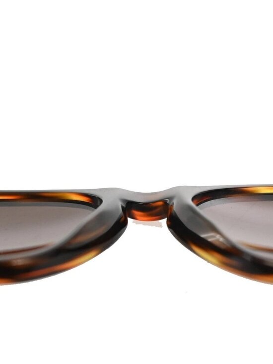 CHANEL CC Logo Sunglasses Eye Wear Plastic Brown GHW 01451 63RL897 main image 11